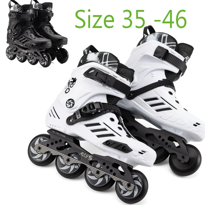 Size 36 - 45 46 Adult Youth Professional leisure Roller Skates Inline Skates Figure Rock Skating Red White Black Roller Skates