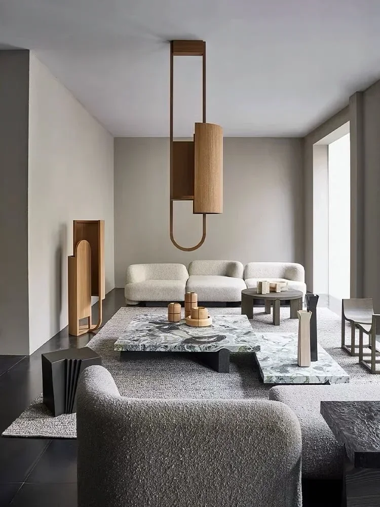 exquisite craftsmanship Adjustable Height Marble Table for Living Room and Dining Room
