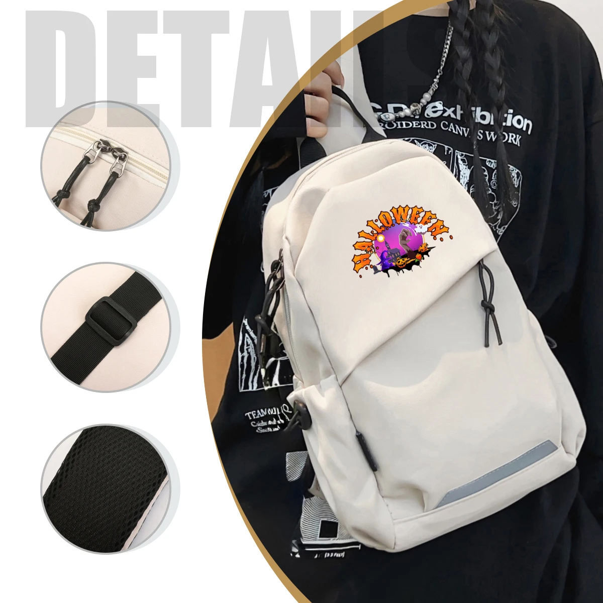 High-end logo custom messenger bag men's one-shoulder chest bag women's mountain climbing lightweight exclusive diy