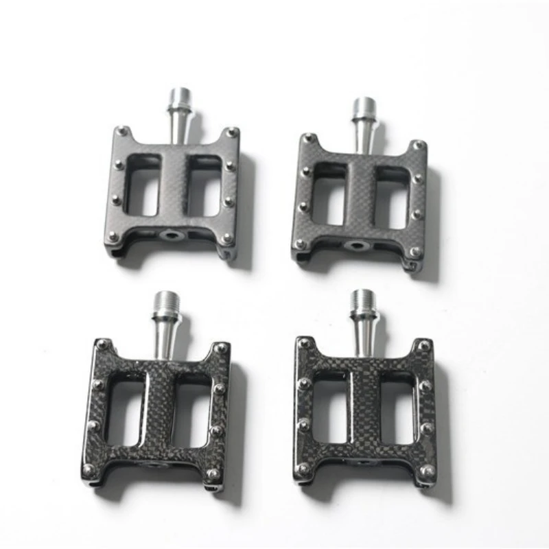

Unmarked ultralight full carbon fiber pedal mountain road bicycle bearing pedal