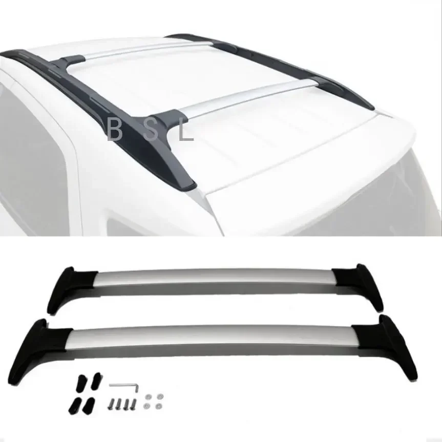 

Aluminum Alloy Side Bars Cross Rails Roof Rack Luggage Carrier Rack 2Pcs Car Styling For Ford Ecosport 2013-2020