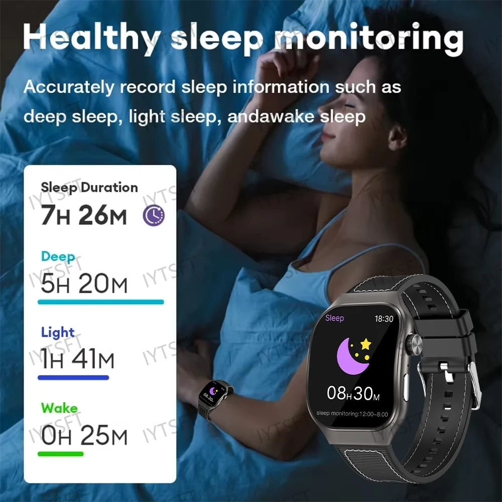 LAXASFIT 2.01 بوصة شاشة منحنية ساعة ذكية للرجال بلوتوث 5.3 HD دعوة أوضاع رياضية متعددة ساعة نسائية هدية