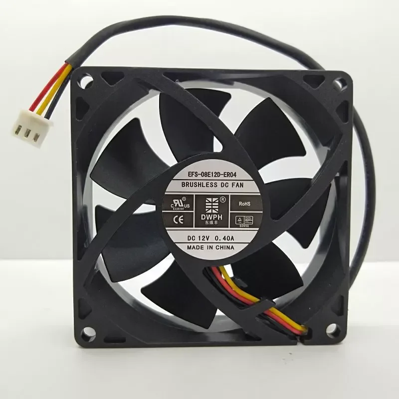 Dongweifeng EFS-08E12D-ER09 ER04 ER05 DC12V Sante 3KUPS Uninterruptible Power Supply Fan for UPS Systems
