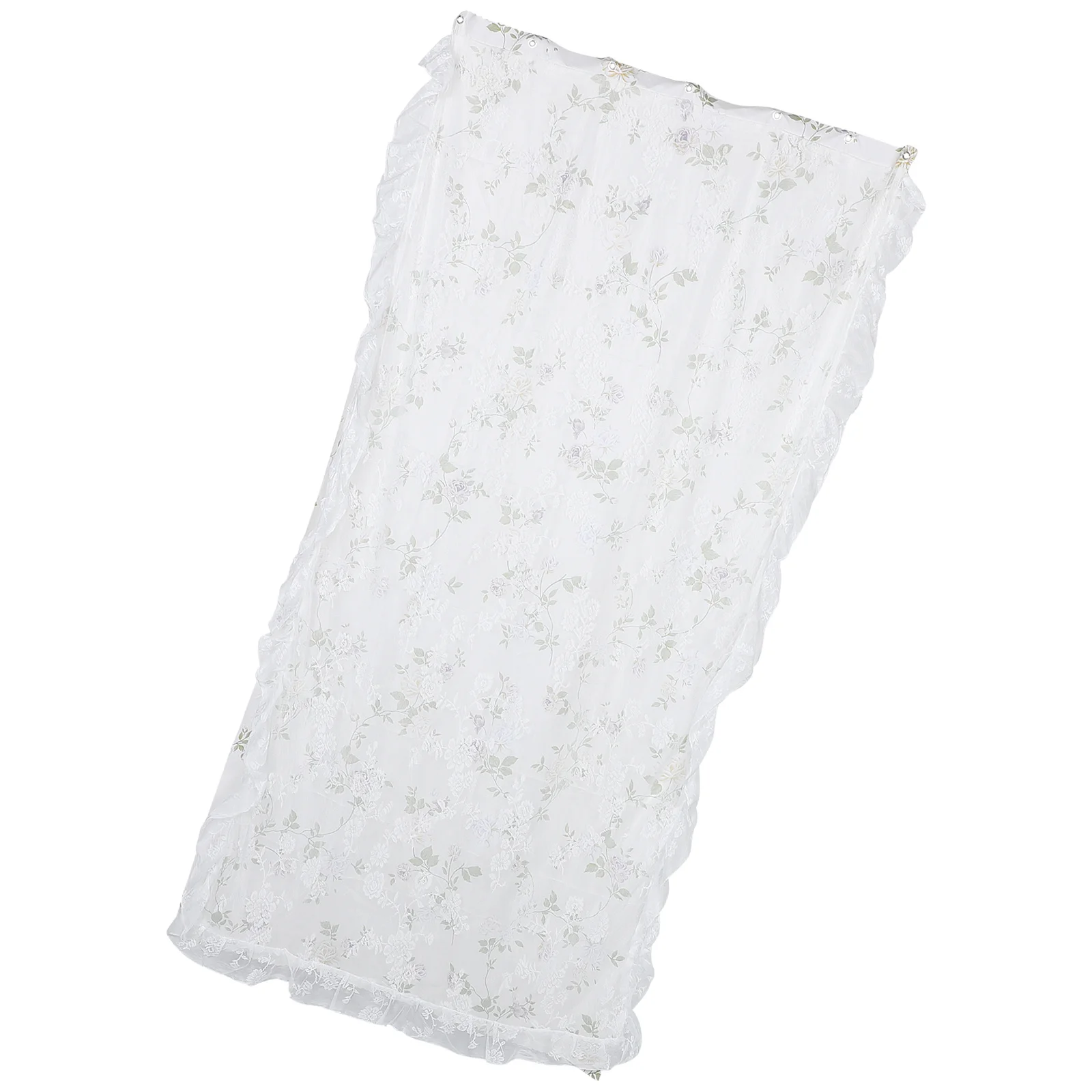 Cortinas transparentes de encaje de arpillera de lino blanco, cortinas opacas texturizadas para dormitorio, sala de estar, ventana, cortina transparente