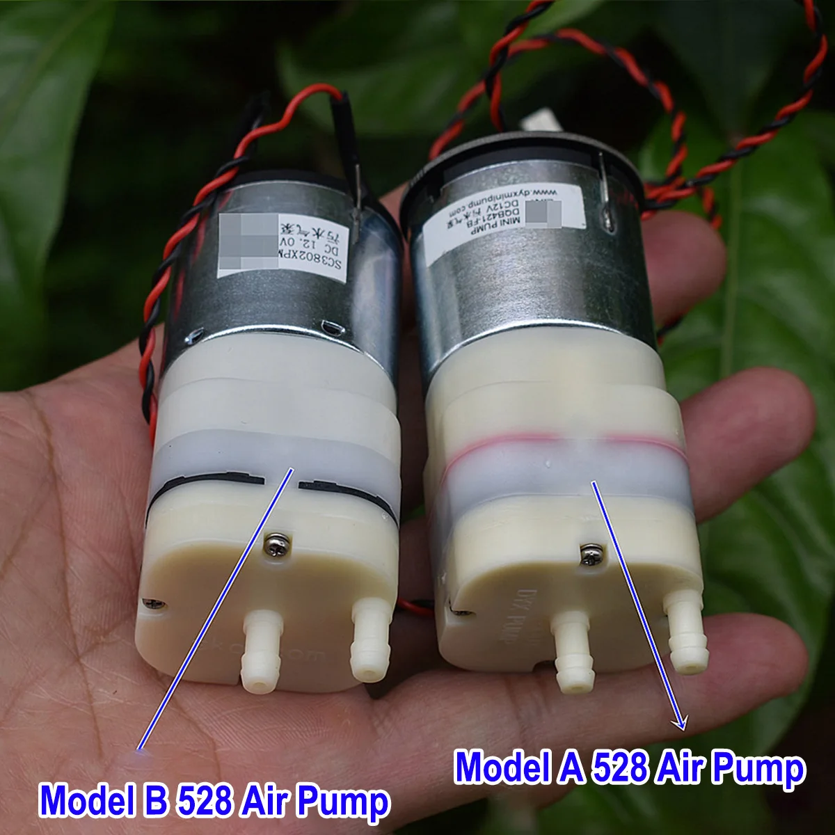 1PC DC 7.4V 9V 12V Small 528 Motor Air Pump Negative Pressure Pump Vacuum Oxygen Boosting for Breast Pump Fish Tank Disinfection