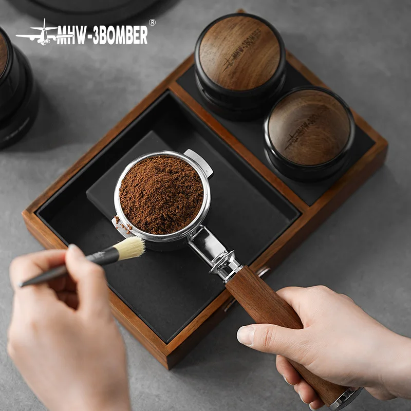 MHW-3BOMBER bomber knock slag filling platform coffee handle bracket, Italian bar powder hammer storage seat