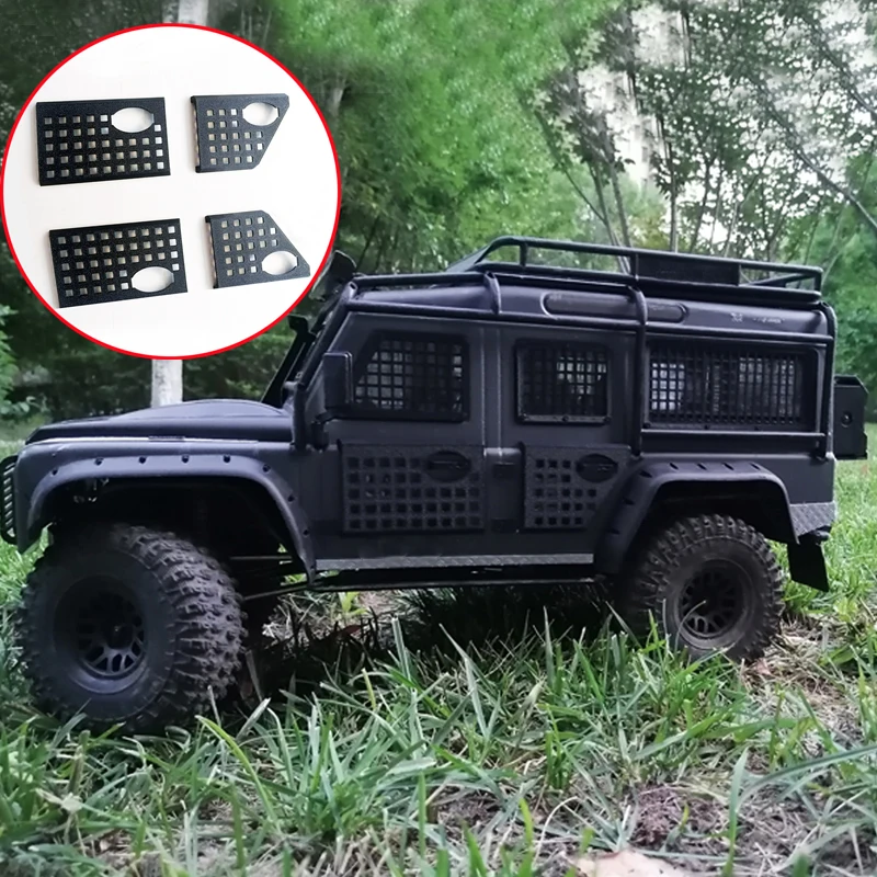 1Set Off-road Vehicle Model Door Armor Simulation Protection Frame 3D Printed PETG Cover Upgrade Accessories for MJX H8H RC Car