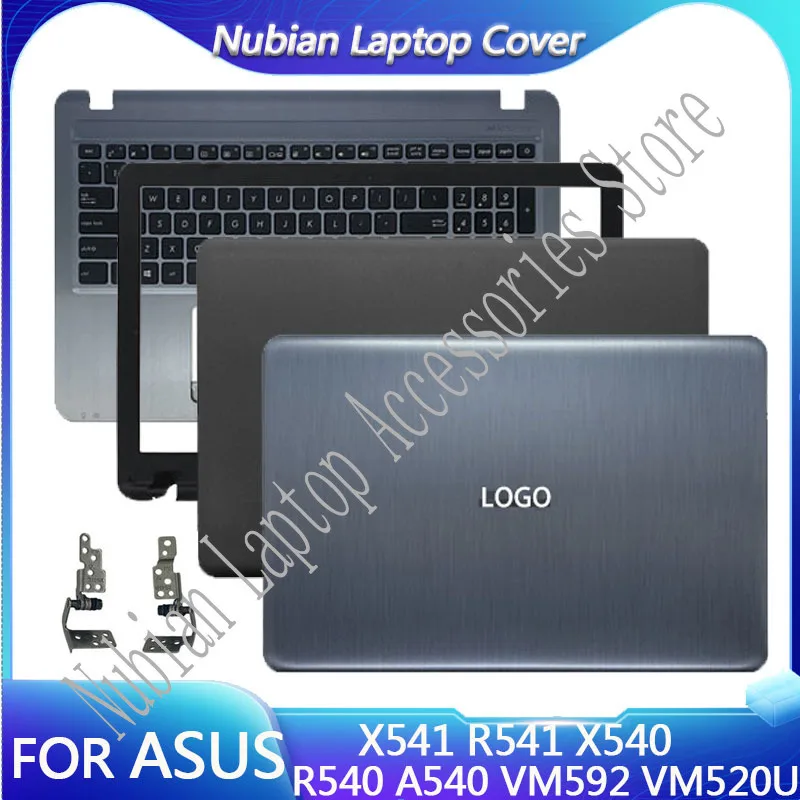 NEW For ASUS X541 R541 X540 R540 A540 VM592 VM520U Laptop Back Cover/Bezel/Palmrest Keyboard/Bottom Case Housing Cover Touchpad