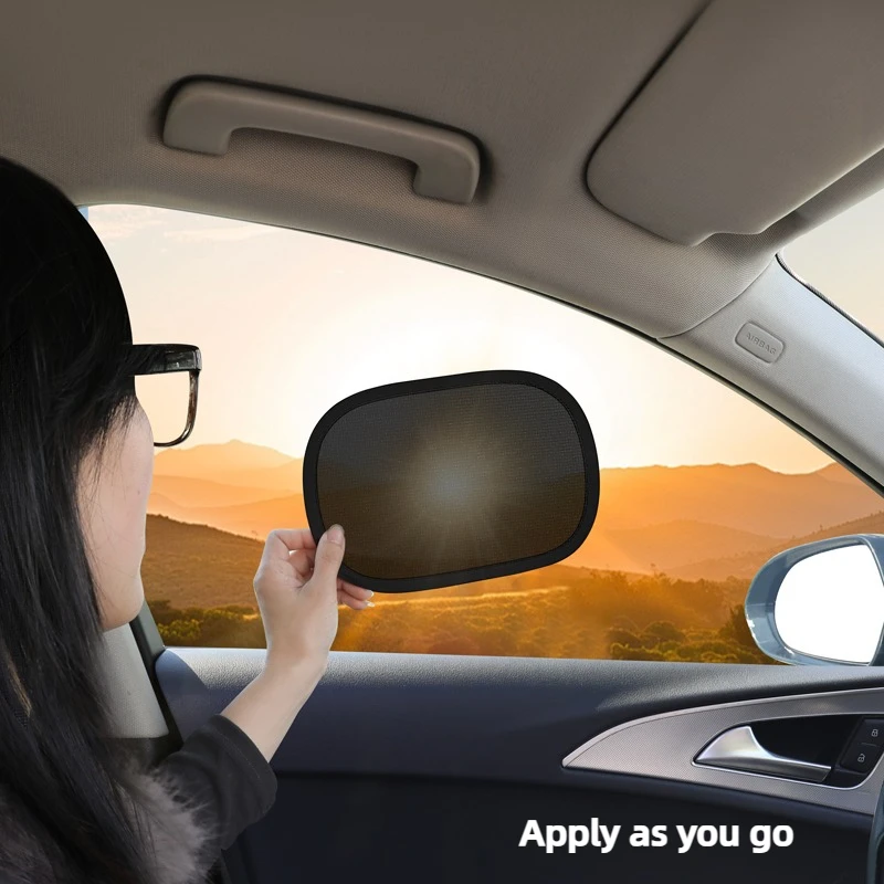 

Набор из 2-х статических солнцезащитных экранов для боковых окон автомобиля. Без клея, легко снимается. Необходим для ежедневной парковки. Совместимо с