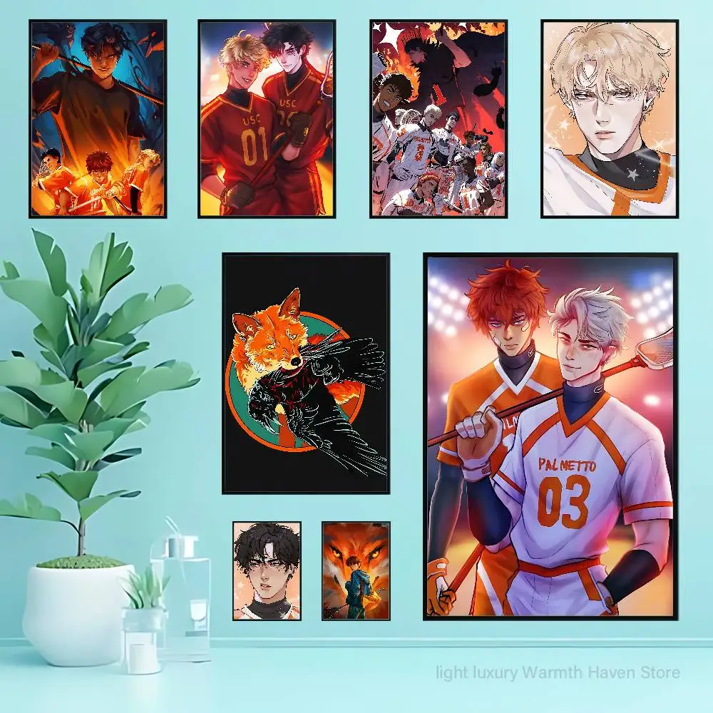 

The F-Foxhole C-Court books Anime Wall Art Canvas Painting Poster For Living Room Home Decor Decoration Picture