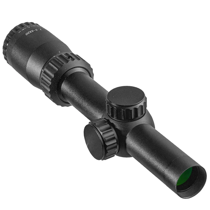 

LUGER 1.5-5x20 Optics Sight For Hunting Sight Scope Tactical Riflescope airsoft accesories