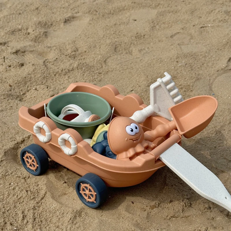 Strand Spielen Spielzeug Kinder Tragbare Garten Am Meer Schaufel Sand Lkw Lagerung Eimer Sand Graben Werkzeuge Sommer Party Im Freien Geschenk