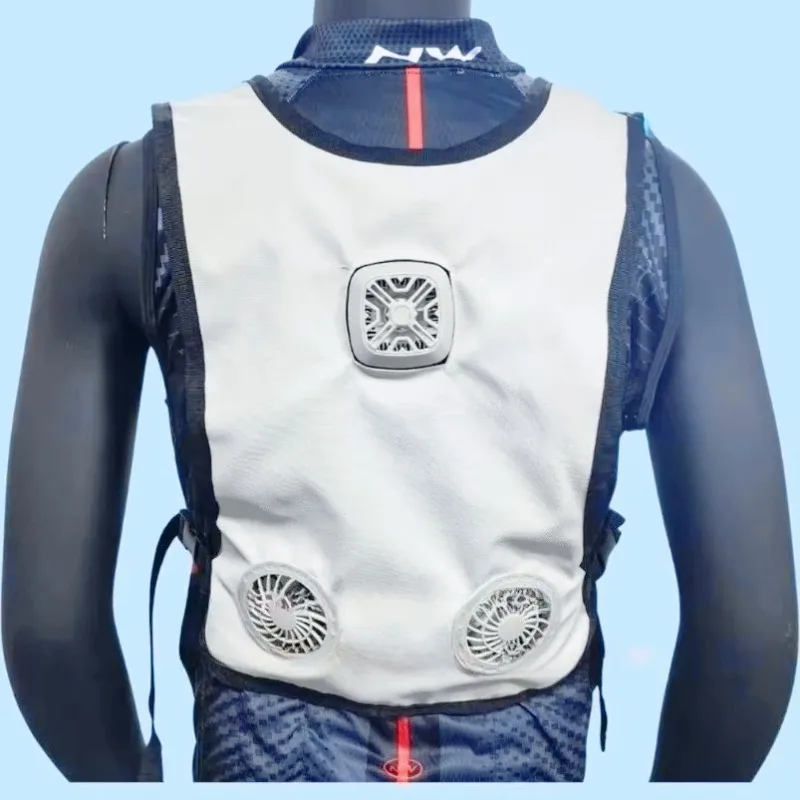 2026 Summer Protective Clothing Cooling Heatstroke Vest Semiconductor Cooling Outdoor Cycling Mountaineering Fishing Heatstroke