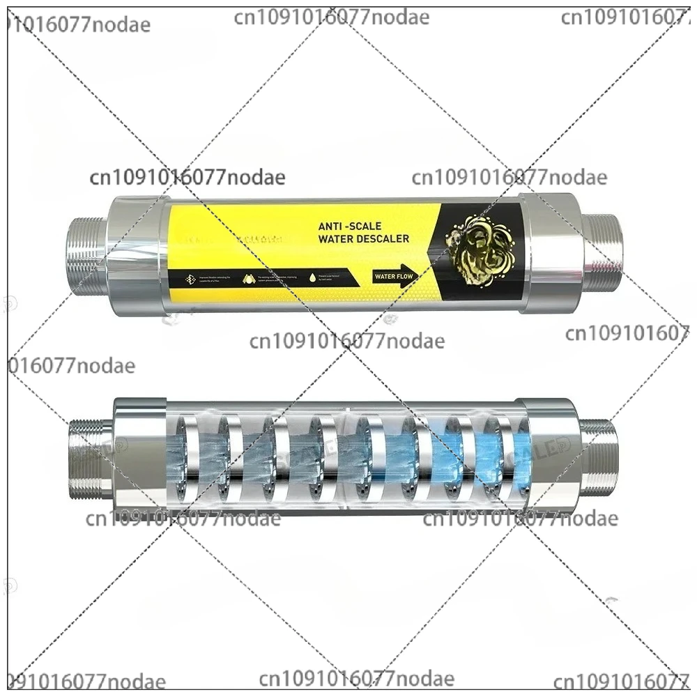 Commercial Water Filters, Non-Magnetic, Non Electrical Physical Scale Inhibitors High Efficiency Water 304 Stainless St