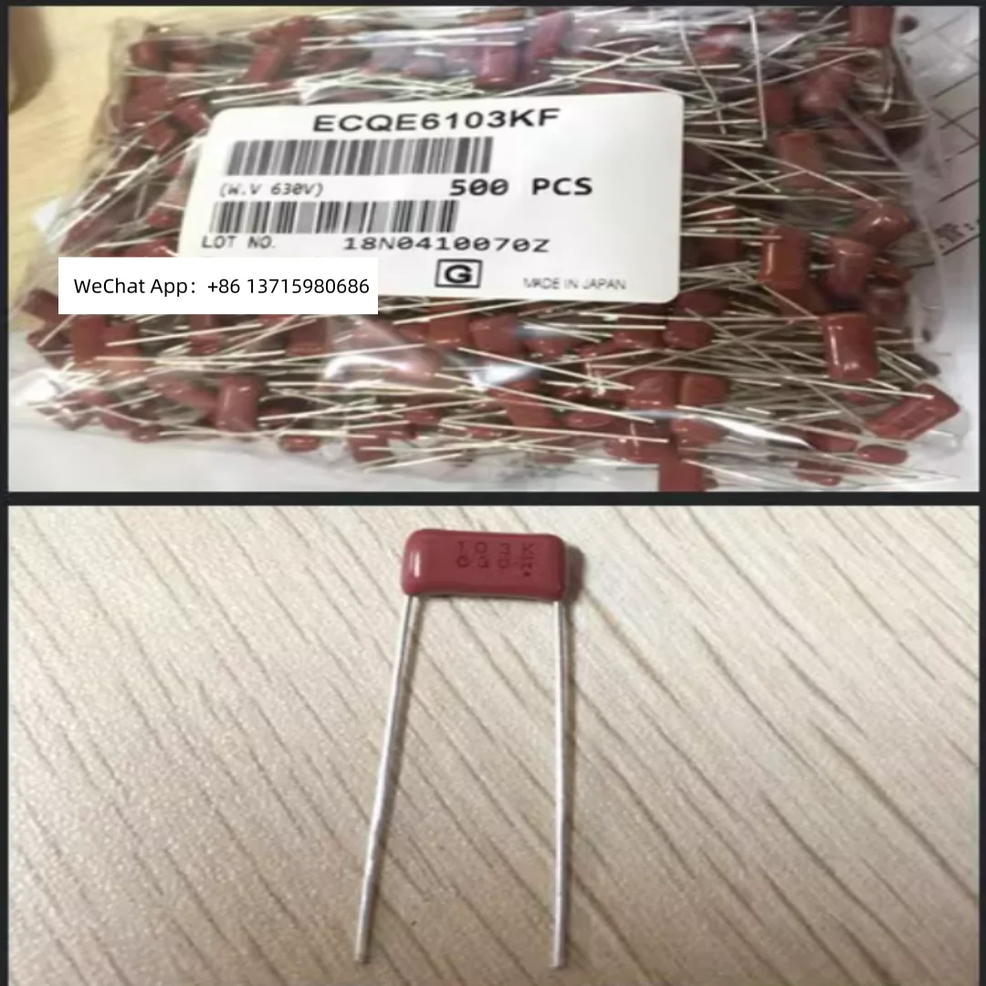 

CBB capacitor ECQE6 103J K630V P10MM 10NF 630V 0.01UF 630Ｖ