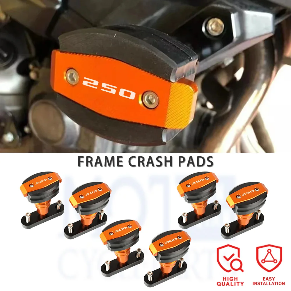 

Motorcycle Falling Protection Frame Slider Fairing Crash Pad Protector For DUKE125 DUKE200 DUKE390 Duke 200 390 2014-2023 2024