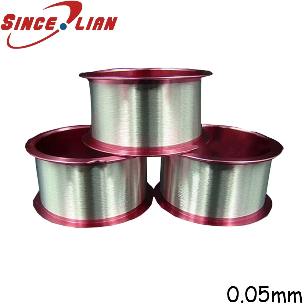 Round 99 Pure Ultra-fine Silver Wire Bonding 100m 200m 400m Silver Cable Electronic Welding Led Packaging Research Wire