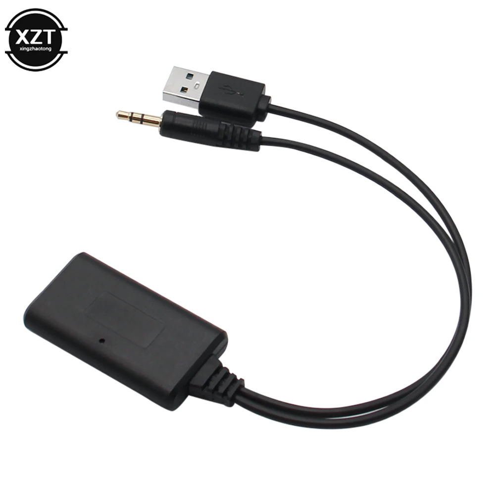 For BMW E90 E91 E92 E93 Bluetooth Receiver Car Radio 3.5mm Jack Plug AUX-IN Aux Cable BT5.0 Music Bluetooth Adapter