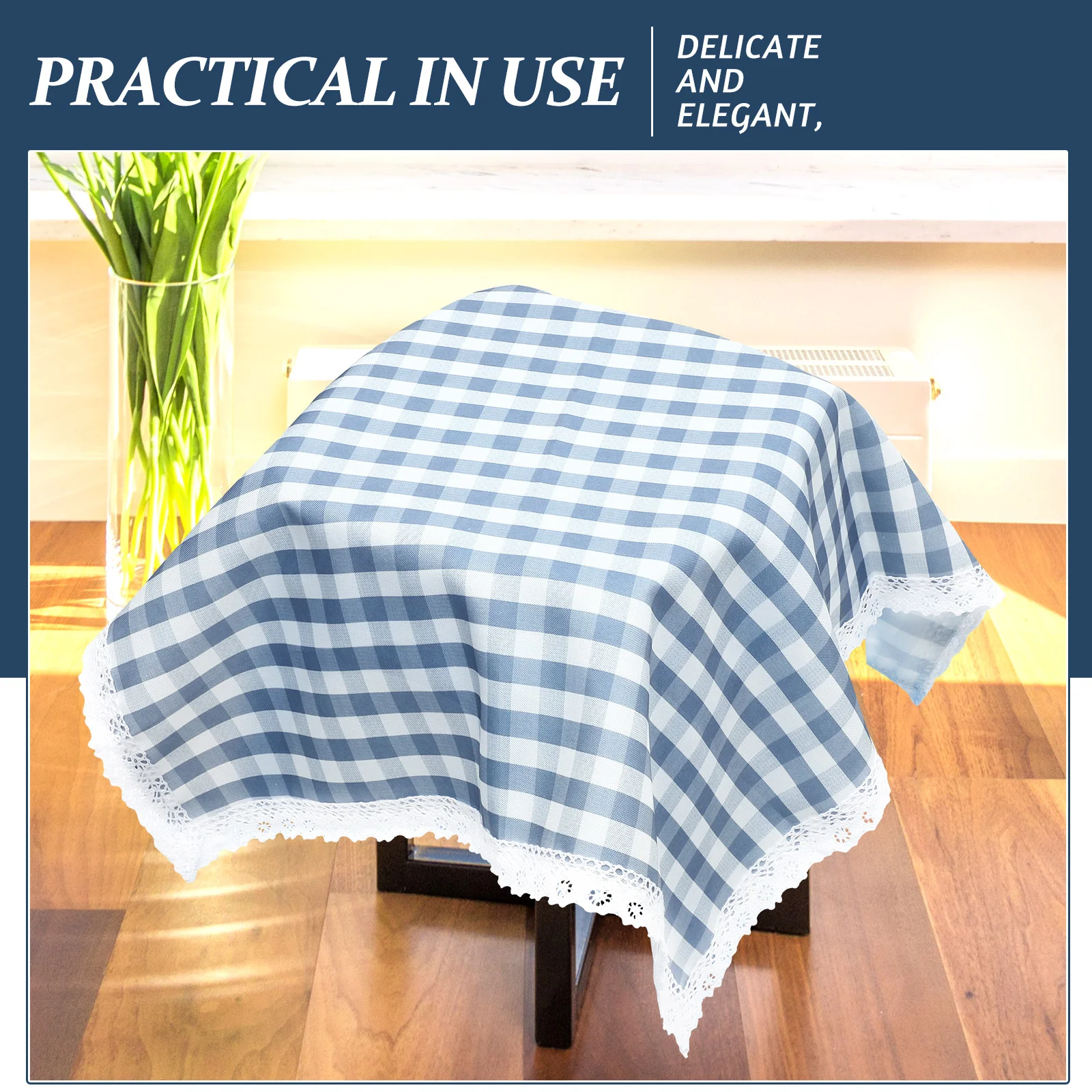 

Dustproof Oven Cover Pastoral Style Toaster Protective Multi-Functional Small Tablecloth Decorative Appliance Protector