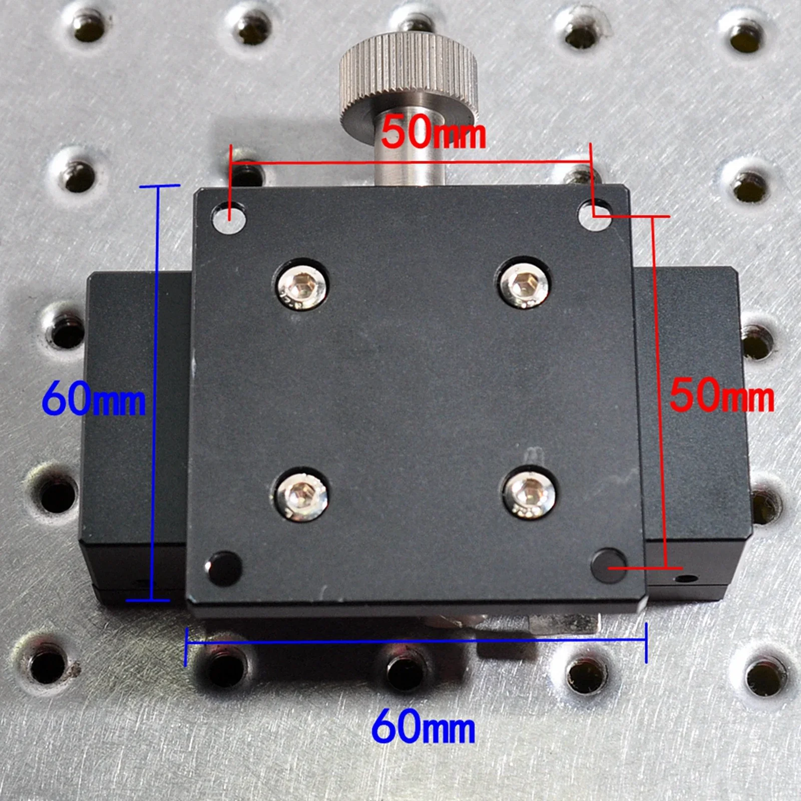 Y-eixo seln lwx4090 deslocamento manual que ajusta a cremalheira movente da elevada precisão que desliza o alumínio 40*90mm