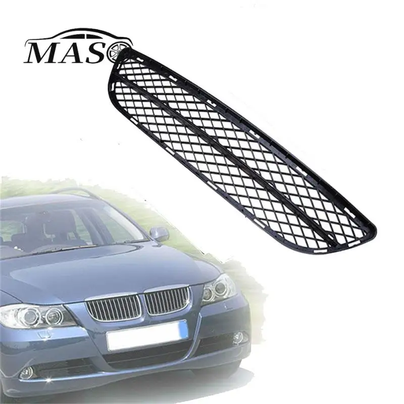 Front Bumper Lower Center Grille Cover Racing Grill for BMW E90 E91 3-Series 325 328 330 pre-LCI 2005 2006 2007 