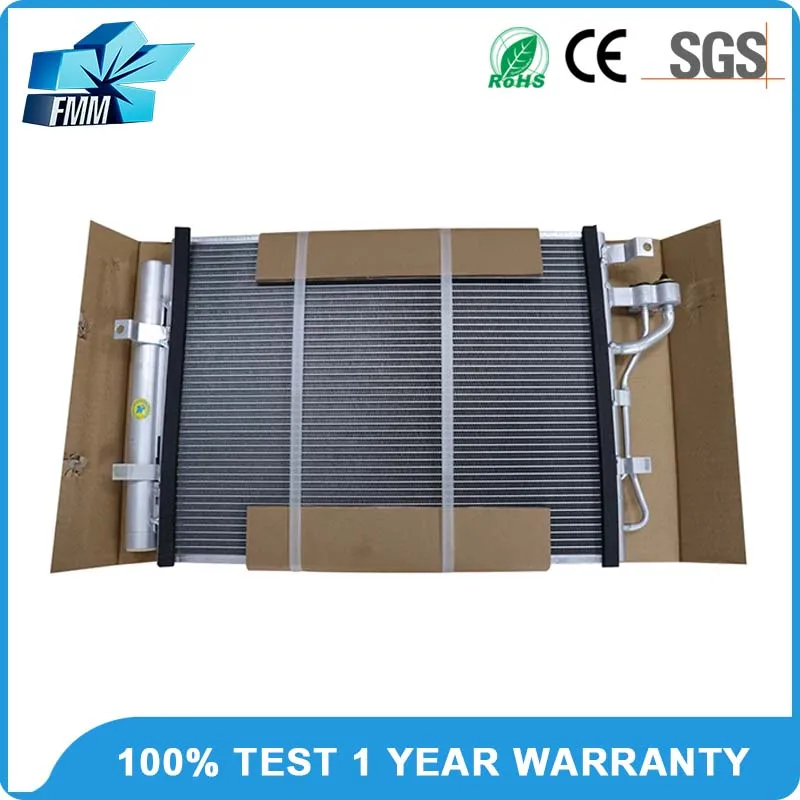 Air Conditioning Condenser Coil for KIA Morning Picanto 2015 976061Y001 Size 600*355*40mm Water Cooled Condenser