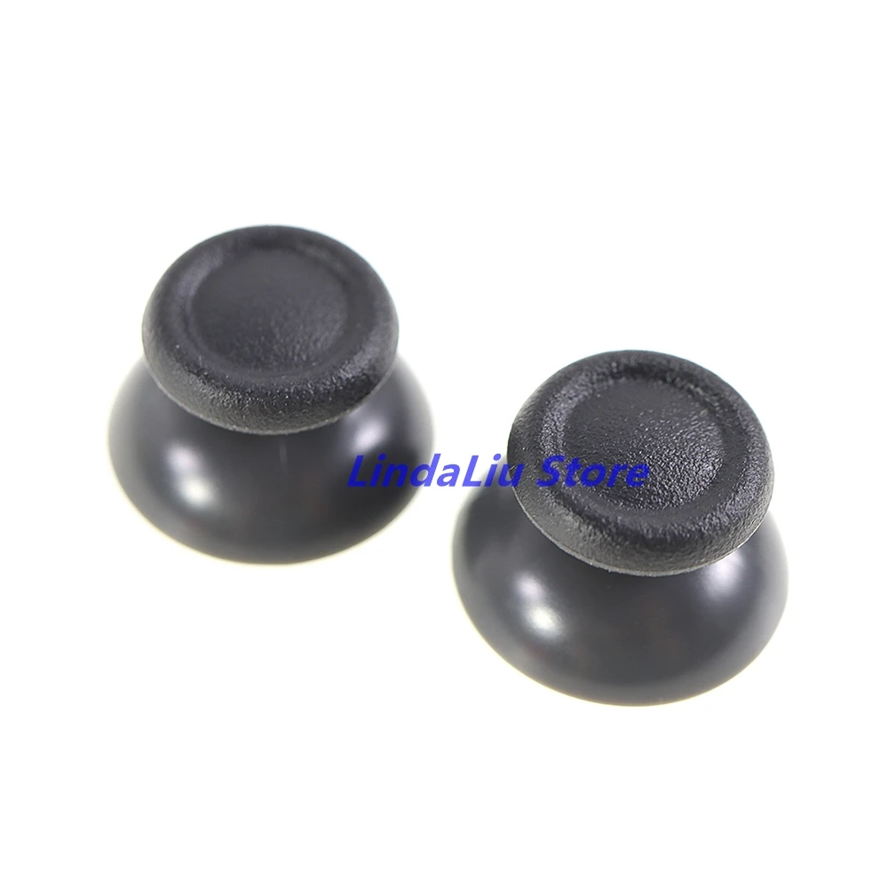 PS4 컨트롤러용 교체용 썸스틱 2개, PS4 오리지널 조이스틱 캡 수리 부품용 아날로그 썸스틱