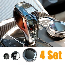 BMW 1 2 3 4 8 시리즈 X3 X5 X6 X7 G20 G29 G30 G06 G07 G08 G05 F40 F44 차량용 크리스탈 기어 변속 노브 핸들 액세서리