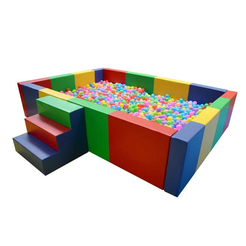 High quality customized kids ball pool colorful soft play ocean ball pool for kids indoor playground play ball pit