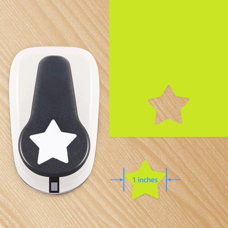 

Kids DIY Craft Star Hole Punch Scrapbook Paper Puncher Paper Cutter 9-25mm Punch Scrapbooking Punches Embossing Cutter Puncher