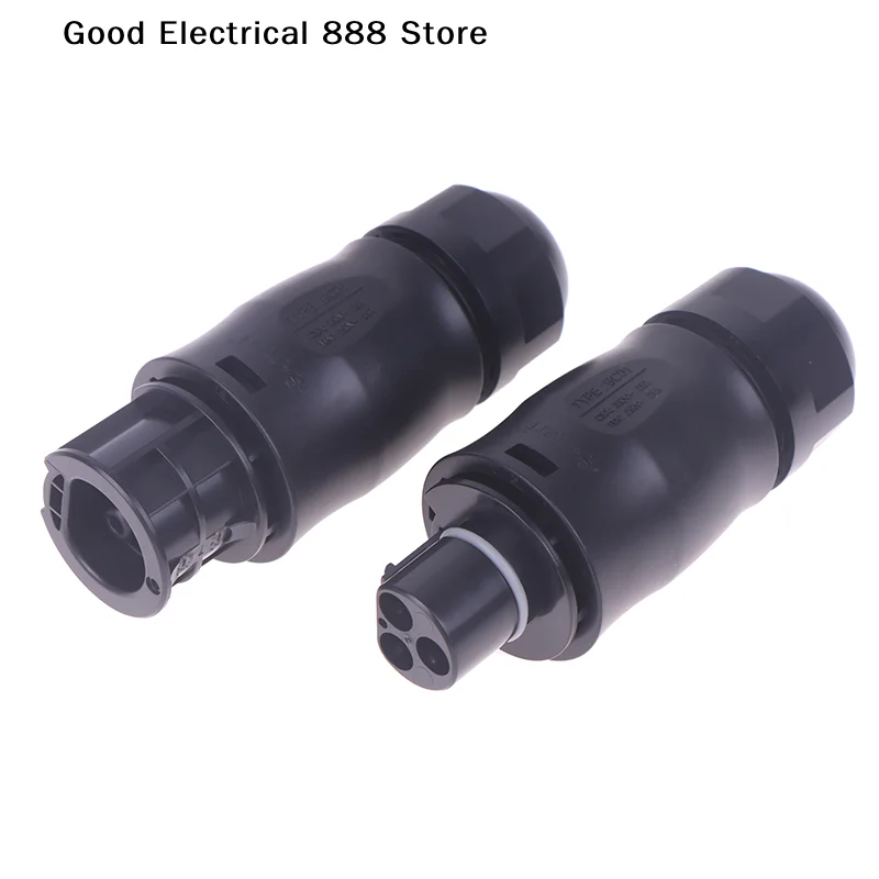 1PCS Bc01 3 Pin Connector AC Male Female for Solar Grid Tie Micro Inverter Hoymiles Deye APsystems PV Panel Power Setup Adapter
