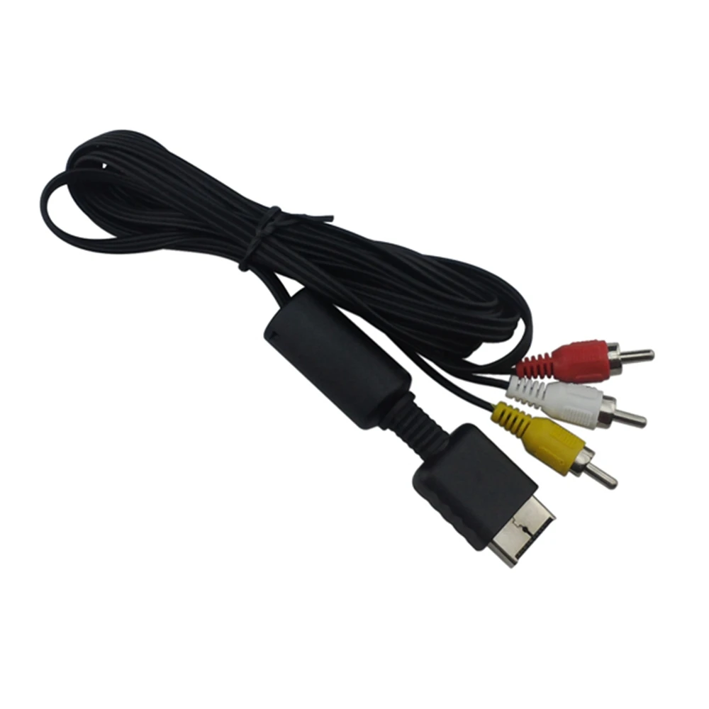 Audio Video AV Cable  for  PS2 for  PS3  3RCA  game cable TV  coard