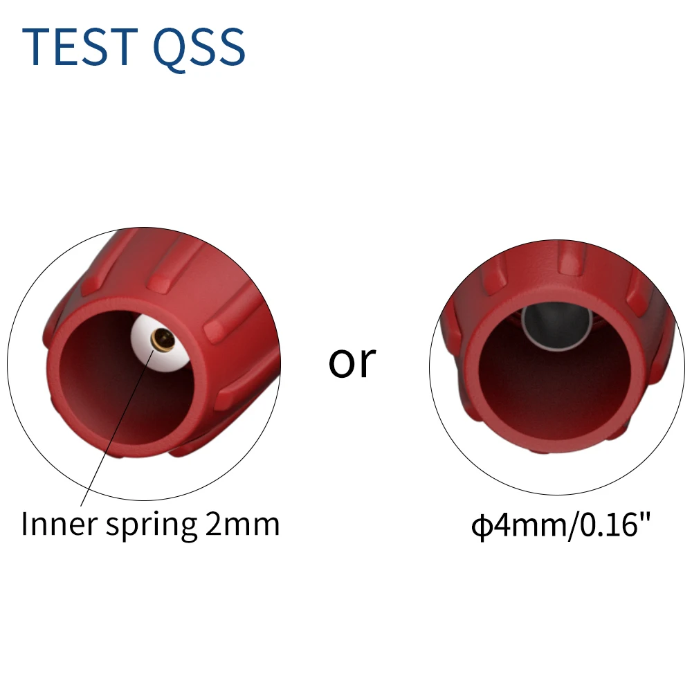 QSS 2PCS Heavy Duty Wire Piercing Probe ฉนวนกันความร้อนเจาะคลิปชุดเครื่องมือไฟฟ้า