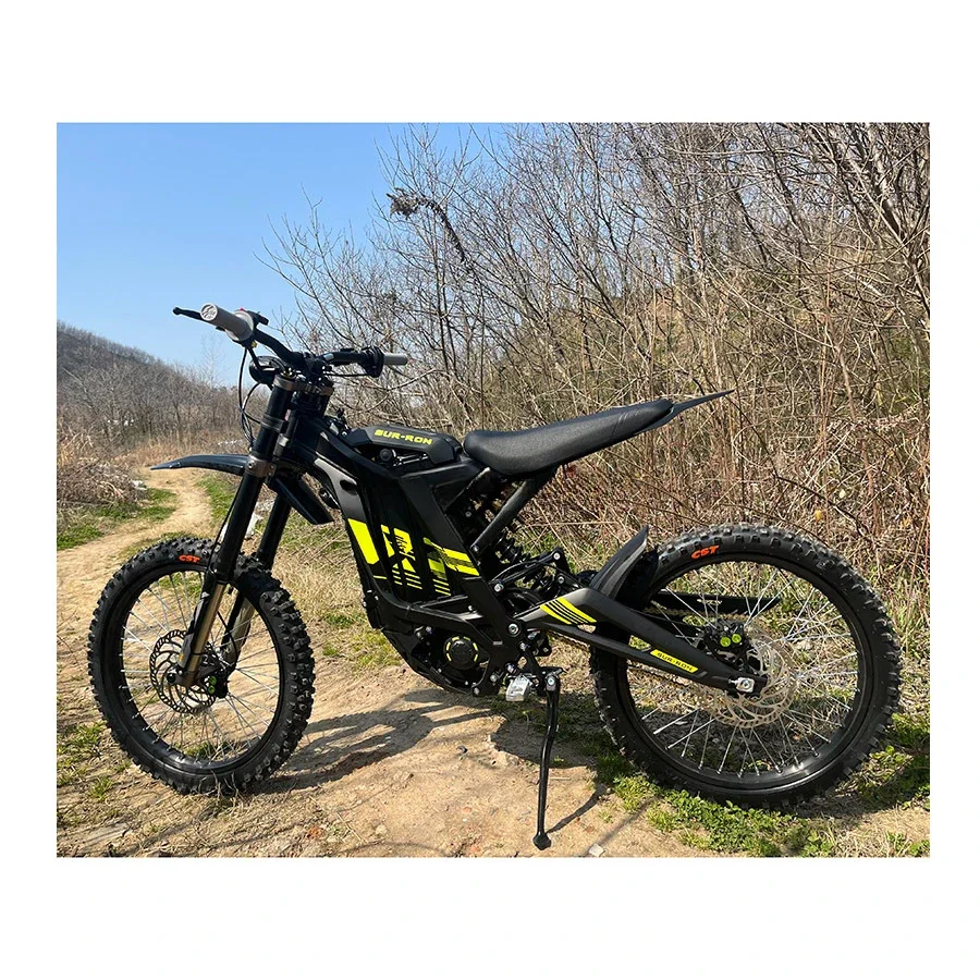 In Stock  60V 6000W Off Road Electric Motorcycle Full Suspension Dirt Ebike