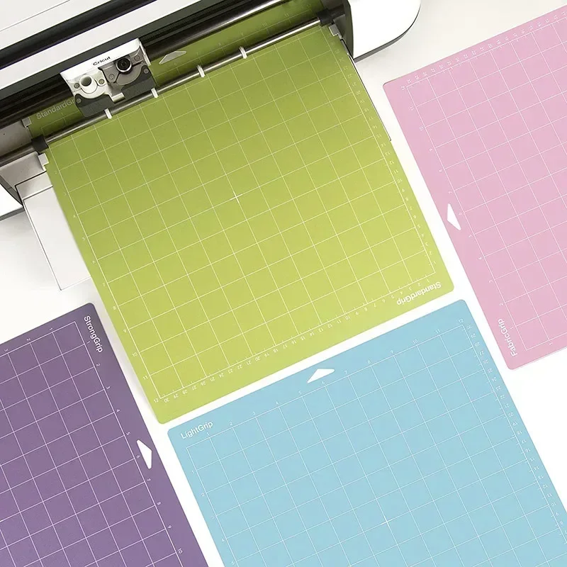 Estera de corte, 3 uds., repuesto de nuevo Color, Material de PVC, esteras de pegamento antideslizantes para contorno, fotografía, Plotter, máquina, hoja de protección