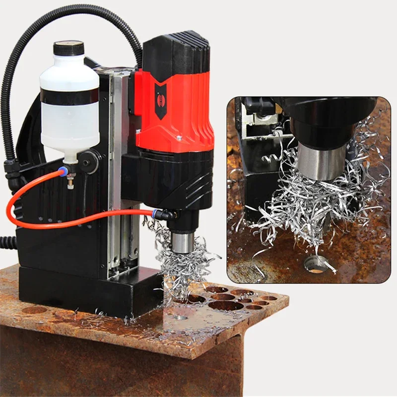 Magnetic Multifunctional Magnetic Drill Hole Suction Drill Core Portable Bench Drill Stepless Speed