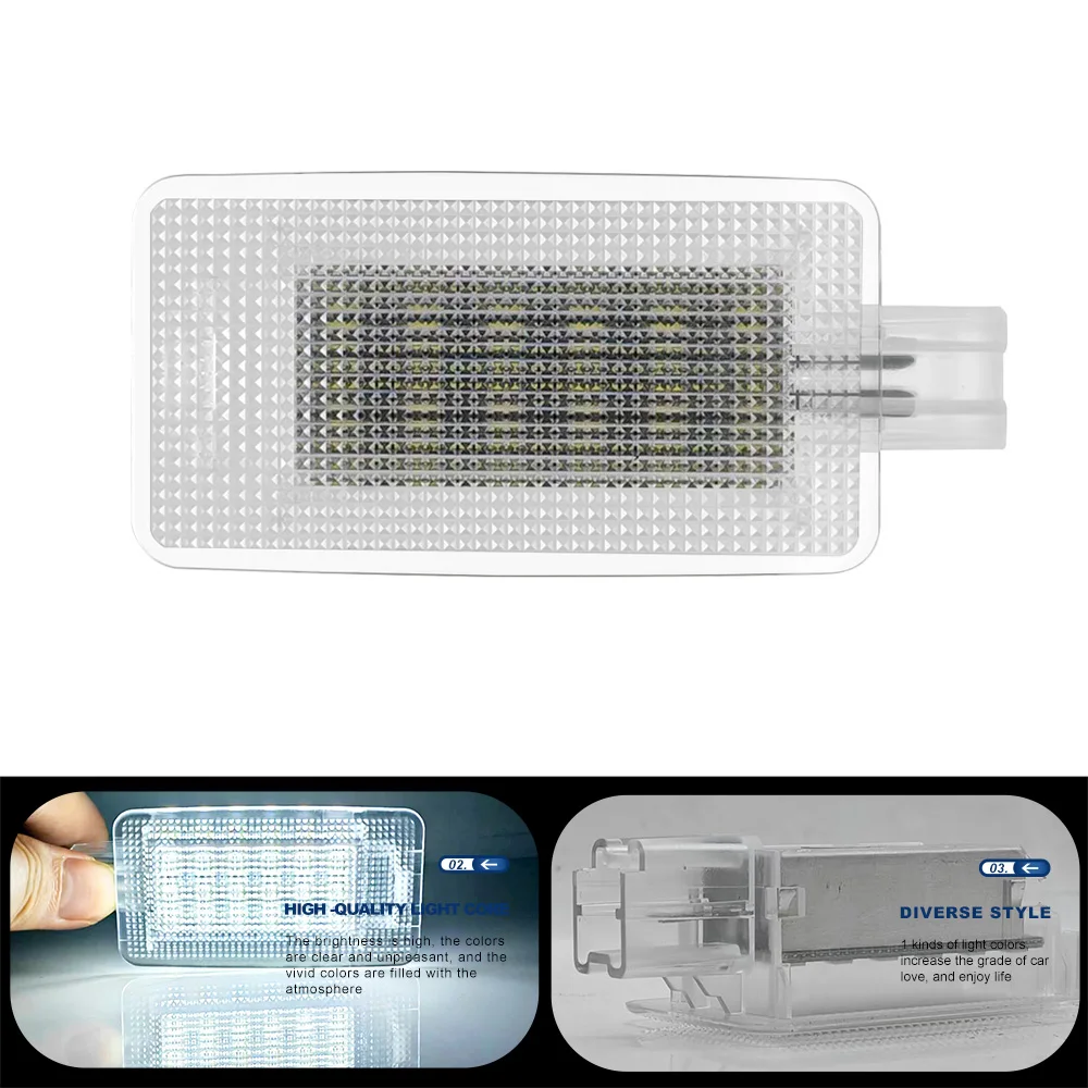 LED Car Trunk Boot Lamps Luggage Compartment Light Courtesy Lights Assembly For Nissan, Micra IV, K13k;k13kk (year 2010-2025)