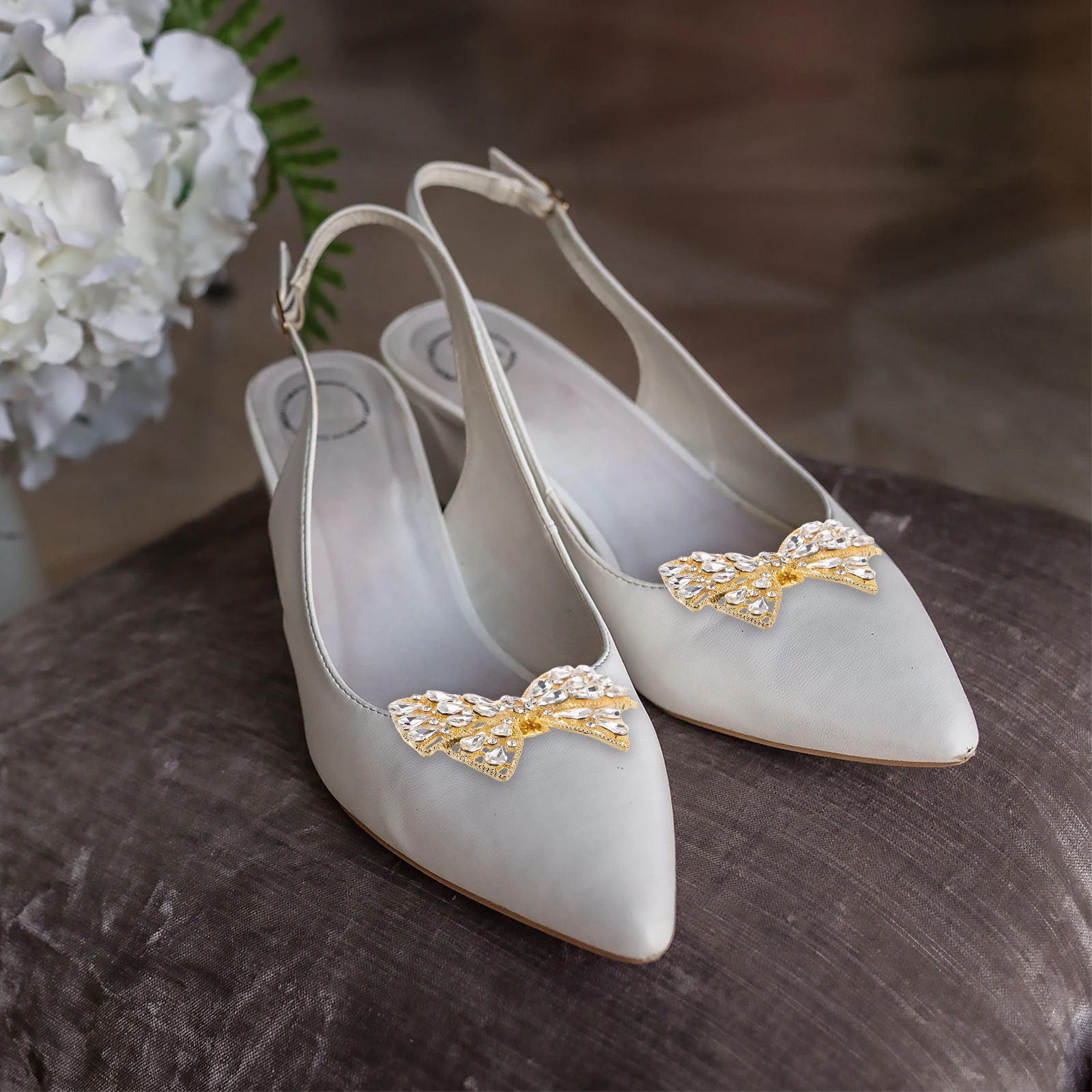 

Fashion Accessories Clip Shoe Embellishments Brooches for Women Decorative Buckle Bowknot Charms