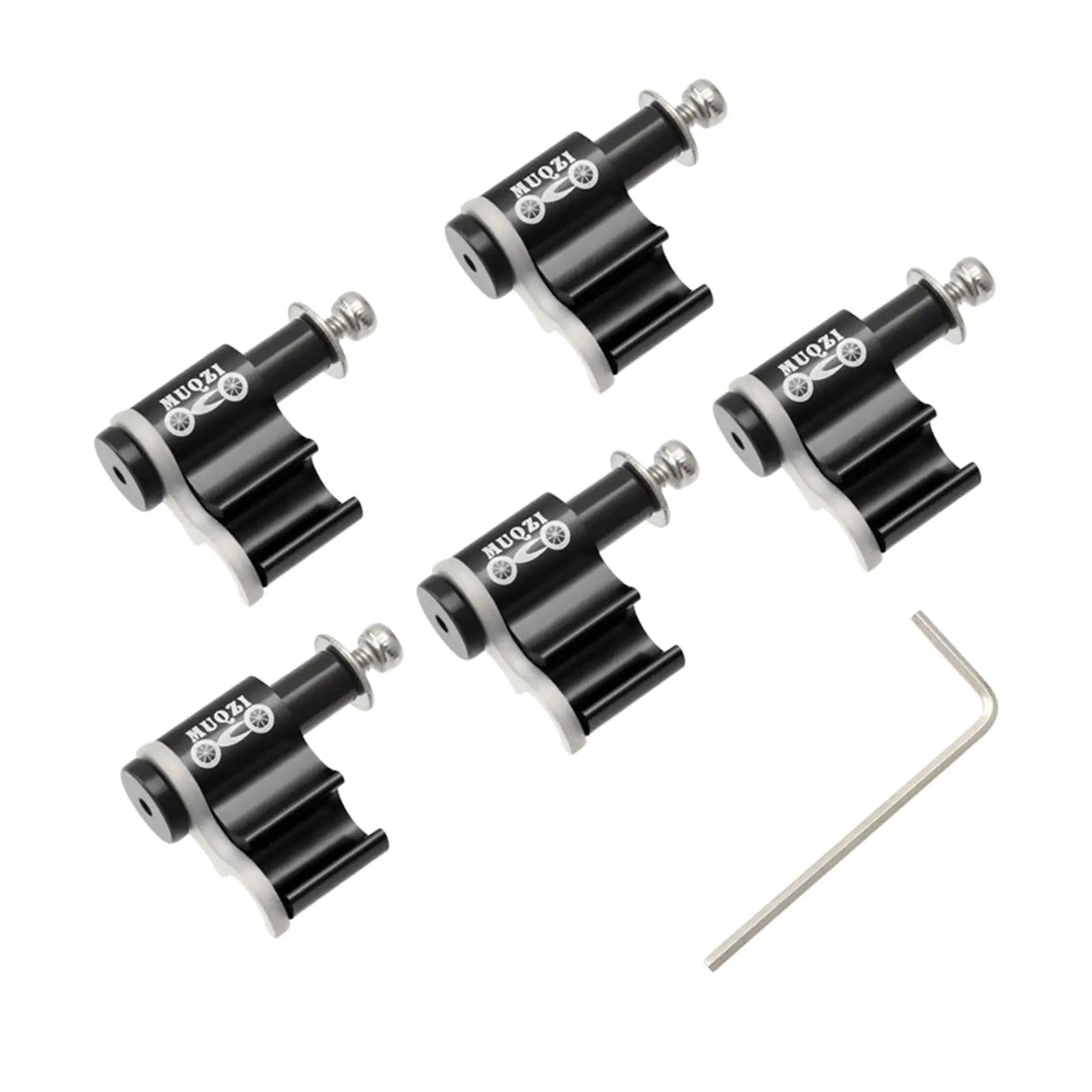 Bike Hydraulic Brake Oil Hose Retainer Fixed Buckle Clip Durable Aluminum Alloy for Bicycle Brake Cables Arrangement