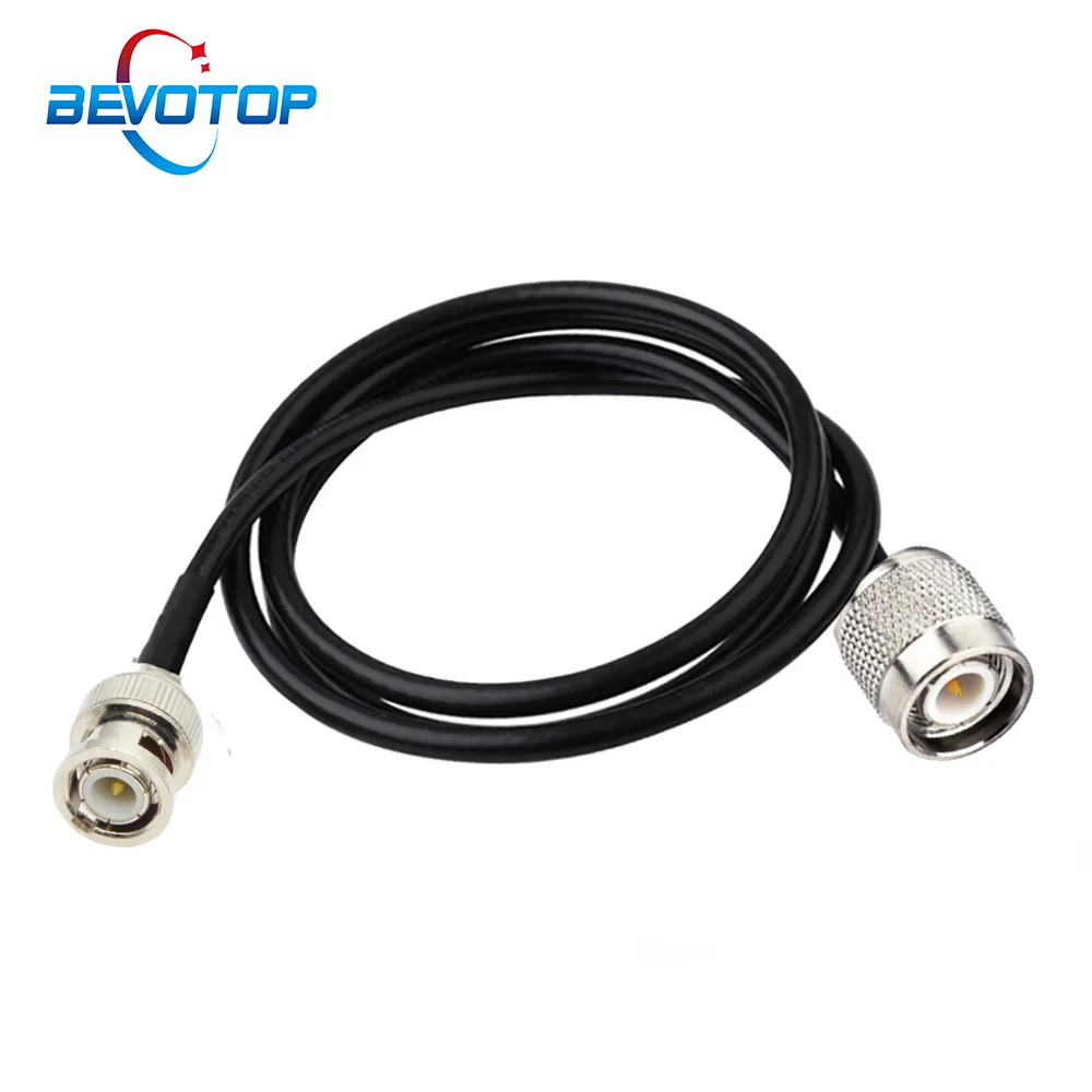 BNC Male Plug to TNC Male RF Coaxial Extension Jumper Cable RG58 50 Ohm Cable RF Coax Cord 30cm 50cm 1m 2m 3m 5m 10m