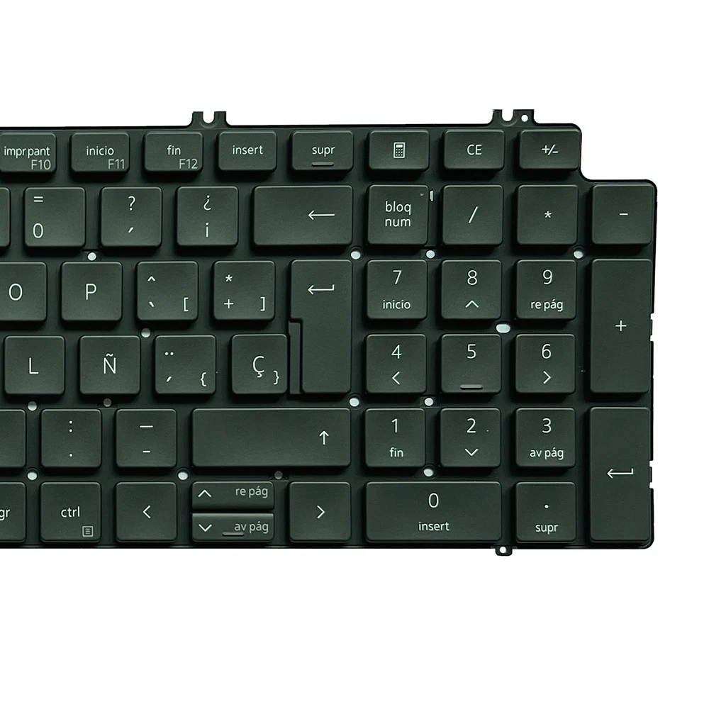 Imagem -05 - Teclado Retroiluminado para Laptop Dell 7750 7750 7670 7760 7560 177750 sp 0mh69p Nsk-qsabc Pk132v71b21 Espanhol
