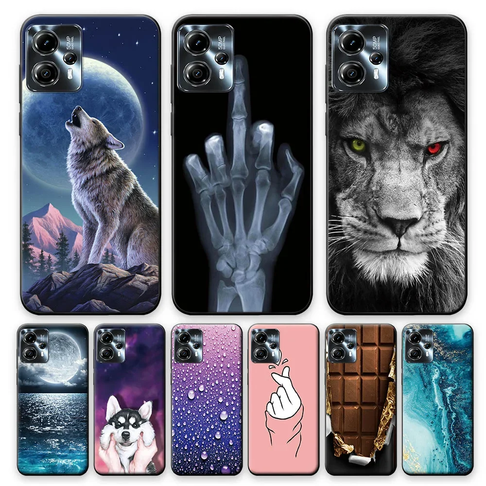 For Motorola Moto G23 G53 G73 Case For Moto G13 Cover Silicone Soft TPU Phone Cases For Motorola Moto G53 G73 Back Cover Fundas