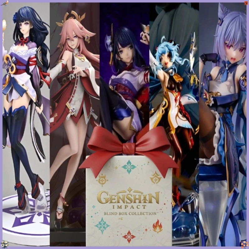

Genshin Impact Cute Anime Blind Box Figures Chibi Style PVC Mini Doll Collectible Gift Toy