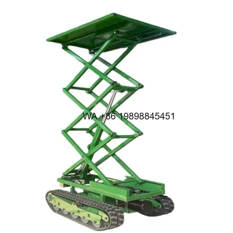Wmwmnu for Remote Control Crawler Chassis 48V 350kg All Terrain Orchard Farm Transportation Platform Strong Climbing