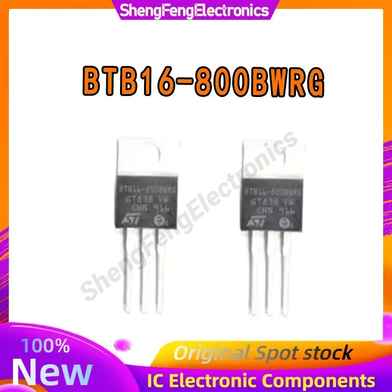 

10PCS BTB16-800BWRG BTB16-800BW BTB16-800 BTB16 BTB TO-220 in Stock 100% New Origin