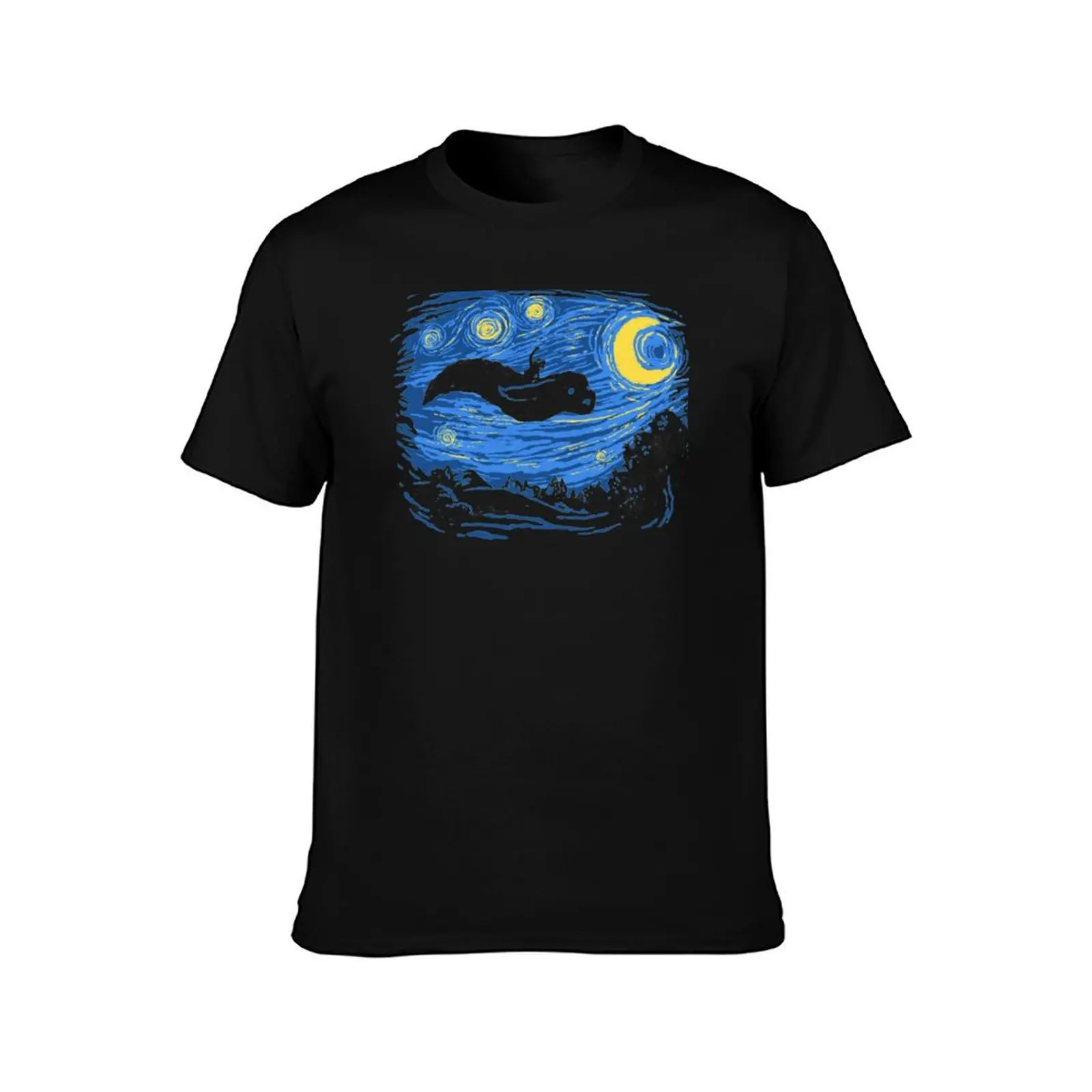 Neverending Night T-Shirt Casual Daily Graphic Tee T-Shirt