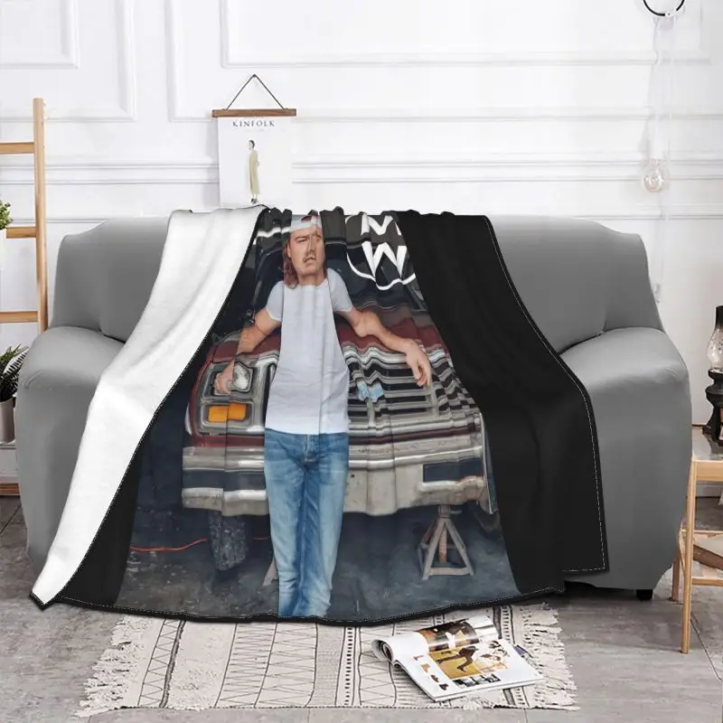 Morgan Wallen Truck Morgan Wallen Rock Blanket Quilt Bedding Sofa Cover Bedding Throws Mechanical Wash