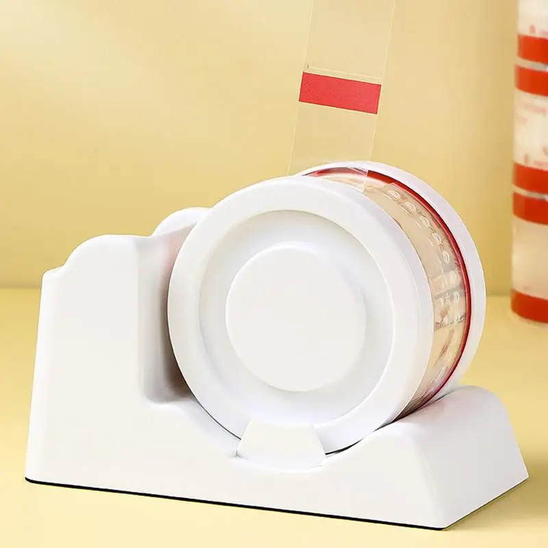 حامل شريط للمكتب، قاعدة لاصقة مقاومة للعبث، ملصقات شديدة التحمل ومضادة للانزلاق، قاعدة لوازم مكتبية متعددة الأغراض للمنزل