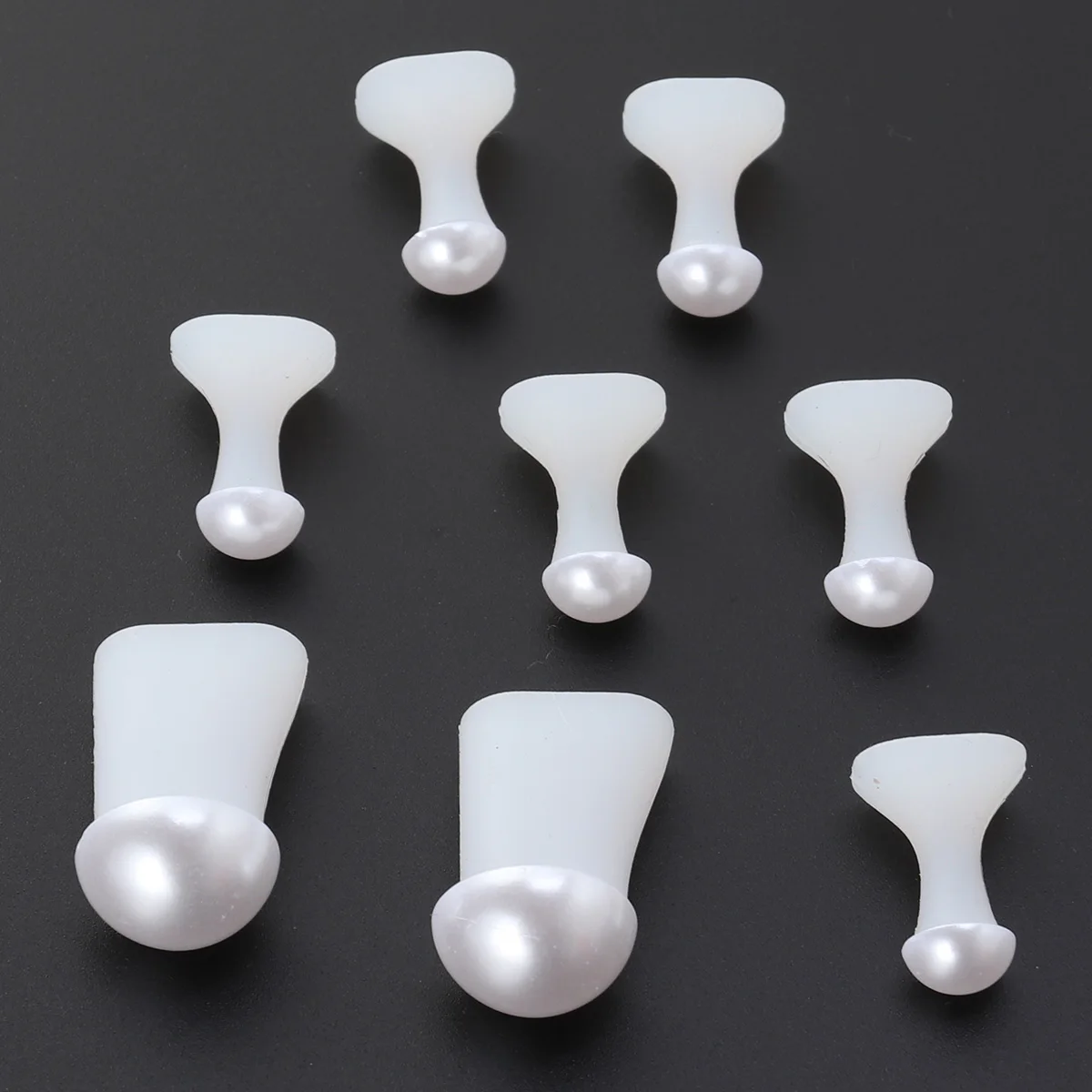 

8pcs Silicone Toe Separators Bunion Relief Hallux Valgus Foot Care Tool Anti Slip Breathable Pads Stretchers Spacer With Air