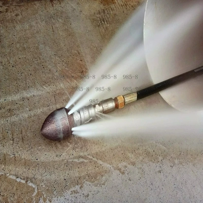 Rotating Jetter Nozzle Equipped High Pressure Washer, 36HP 84LPM Sewer Pipe Cleaning Equipment